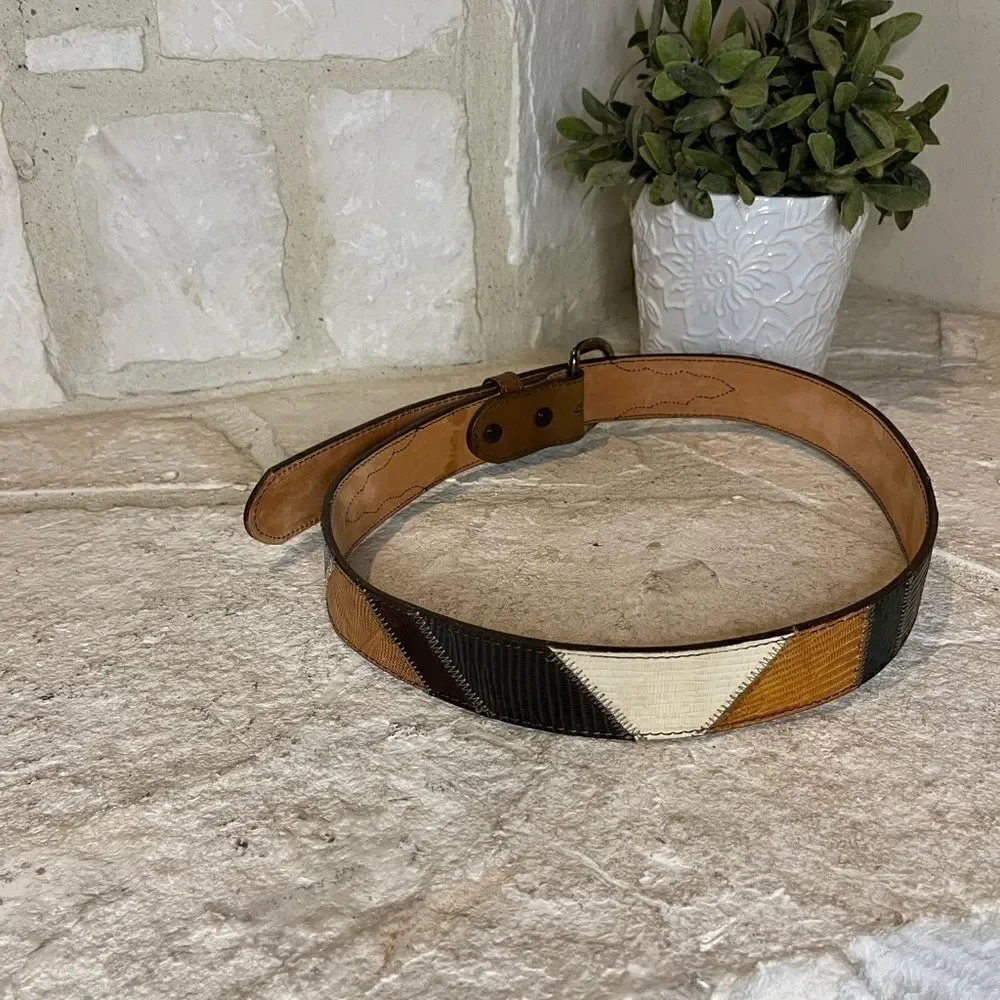 Snakeskin Belt sz 34
